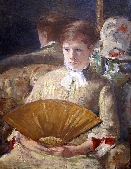 Mary Cassatt Miss Mary Ellison Norge oil painting art